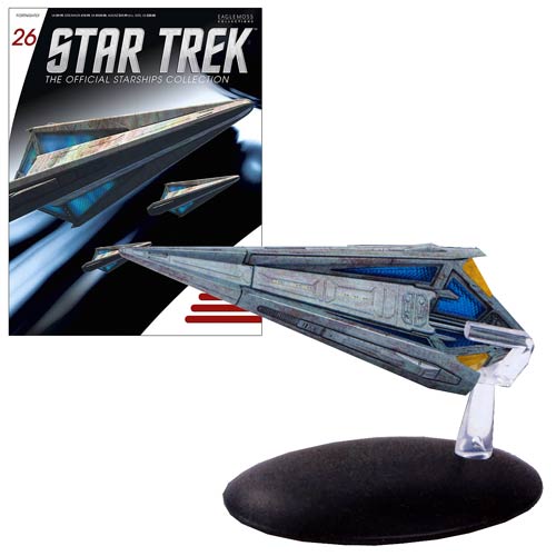 Star Trek Starships Tholian Starship Vehicle with Collector Magazine